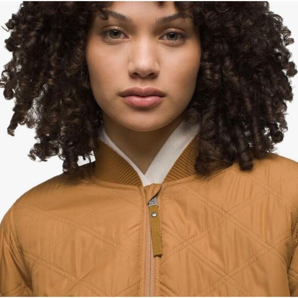 Prana Camel Colored Coat with fun back detailing size XL - Picture 5 of 8